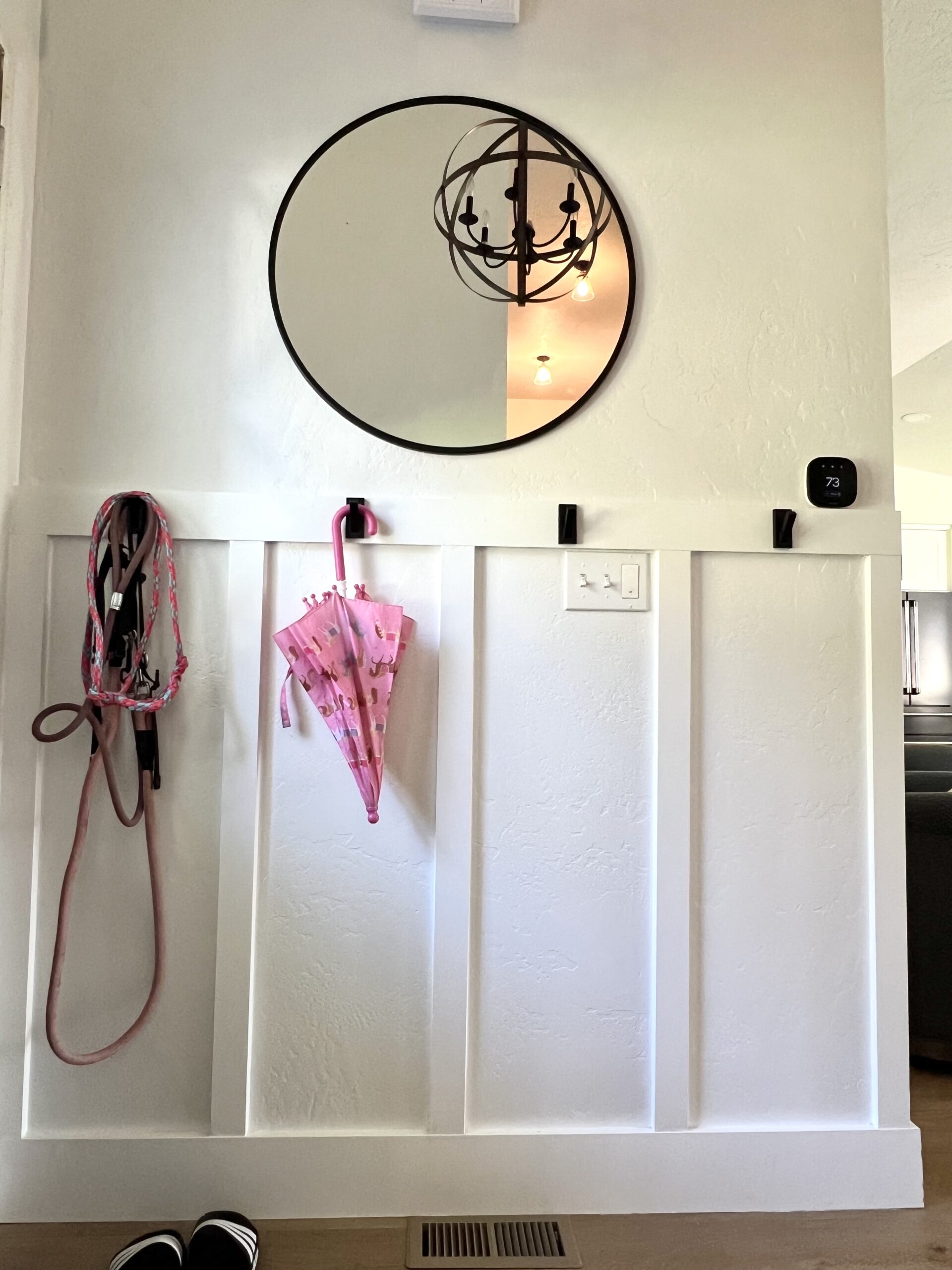 entry way in that 70s house